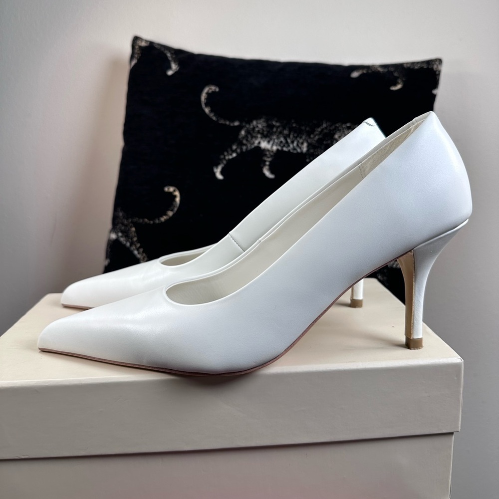 Tony Bianco White Heels - Picture 5 of 9